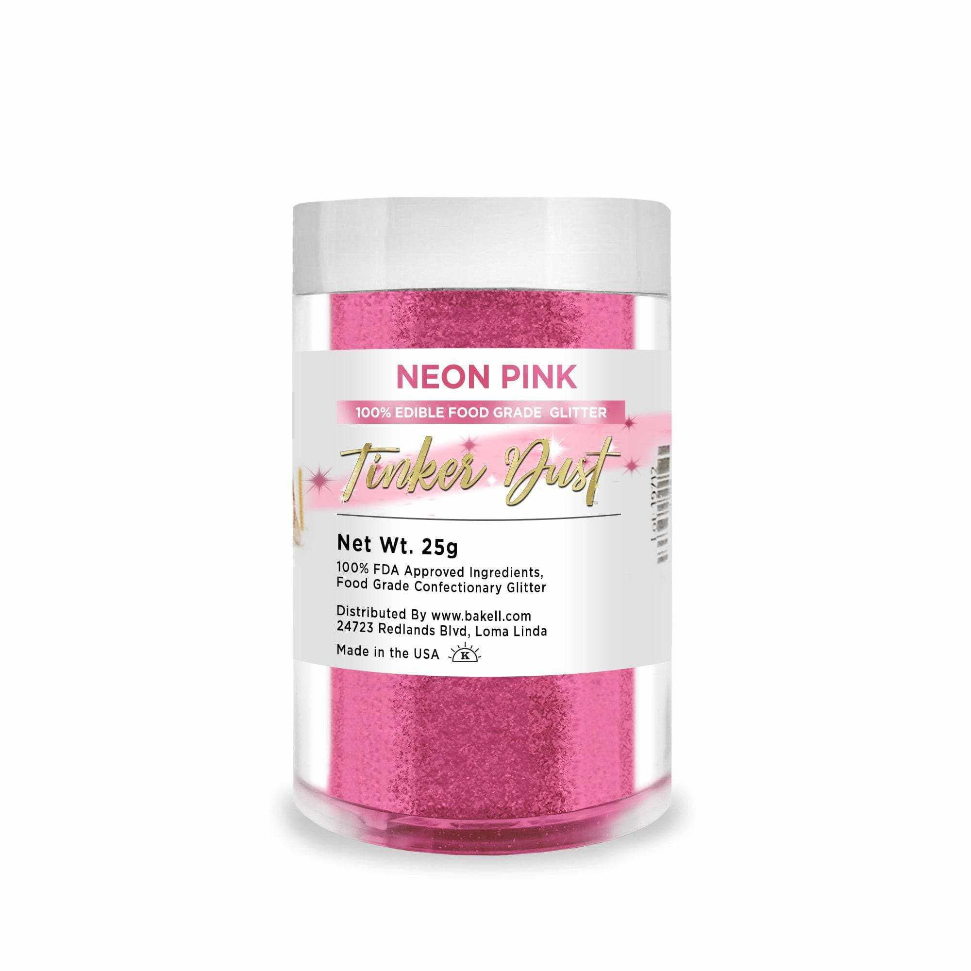 Shop Neon Pink Edible Glitter Tinker Dust | Save From 24% | Bakell