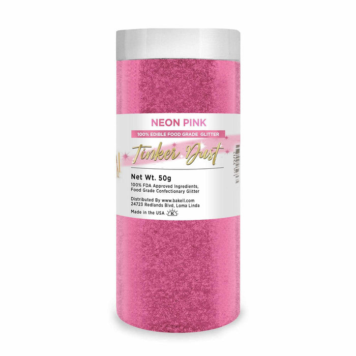 Shop Neon Pink Edible Glitter Tinker Dust | Save From 24% | Bakell