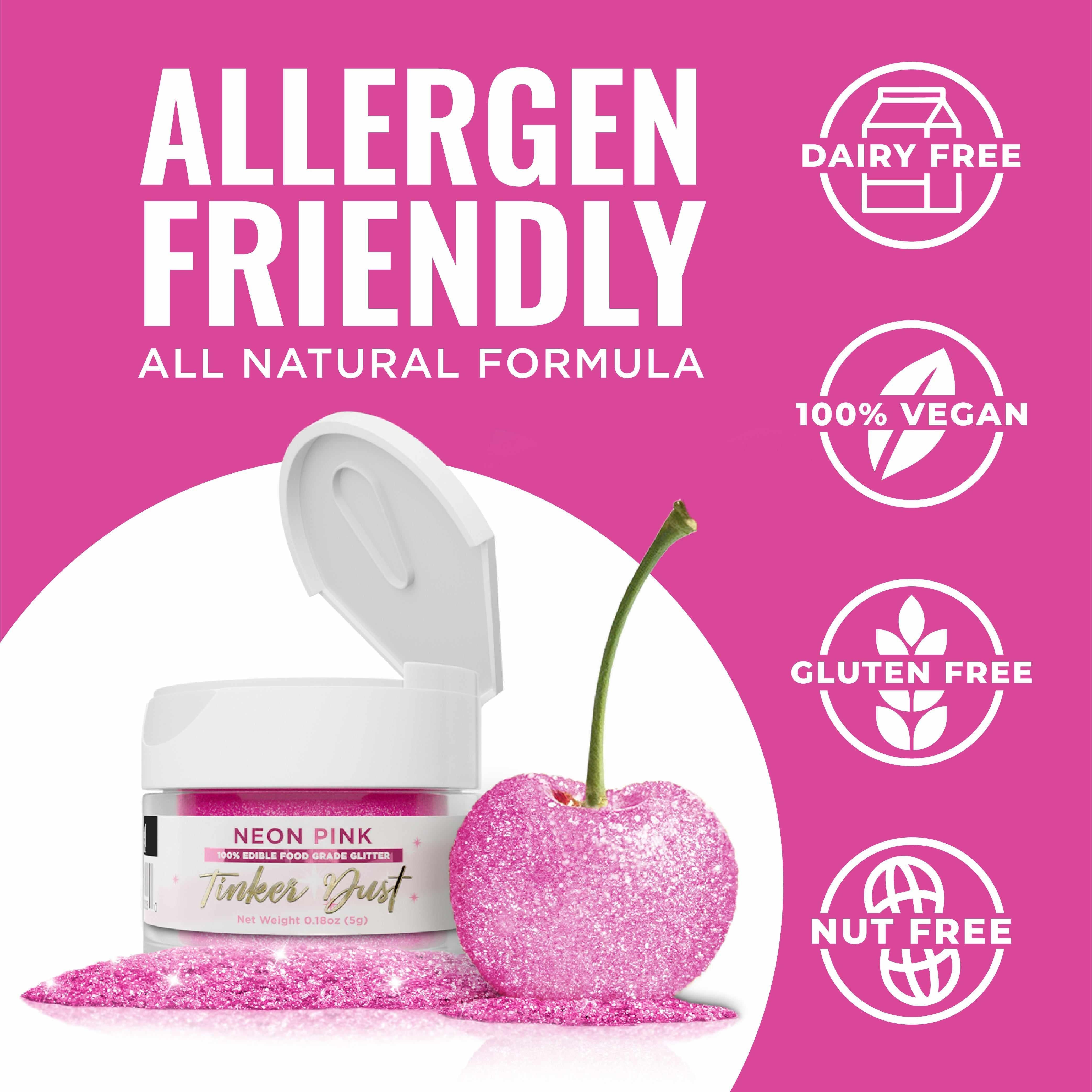 Neon Pink Tinker Dust® Glitter Bulk Size-Bulk_Tinker Dust-bakell