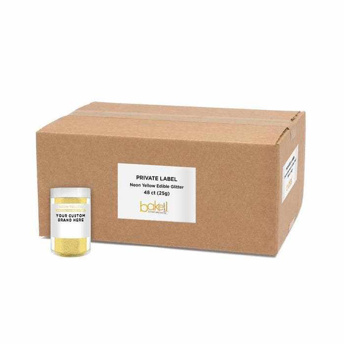 Neon Yellow Tinker Dust Glitter Private Label | Bakell