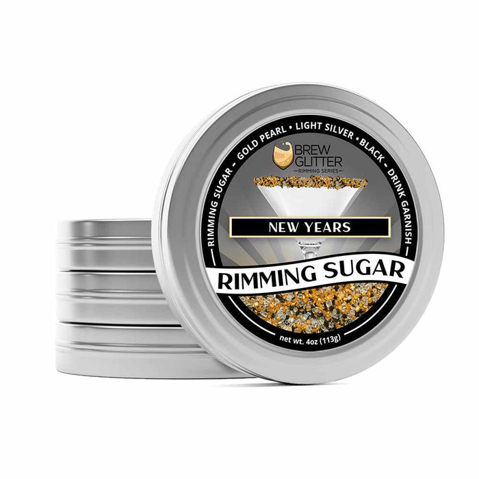 product shot of cocktail sugar rimming tins