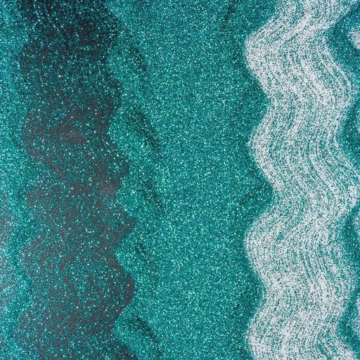 Ocean Blue-Green Ultrafine Metallic Craft Glitter Dazzler Dust | Premium Polyester Non-Toxic | Bakell-B2C_Dazzler Dust-bakell