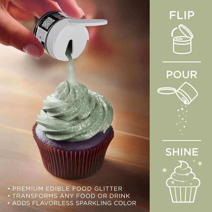 Olive Green Tinker Dust® Glitter Bulk Size-Bulk_Tinker Dust-bakell