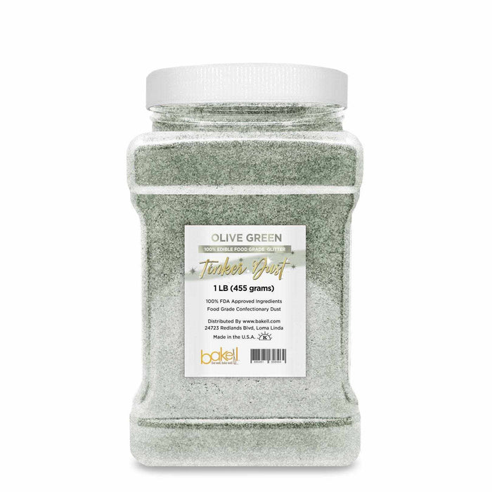 Bulk Size Olive Green Edible Tinker Dust | Bakell