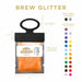 Orange Wholesale Brew Glitter Hang Tag Neckers | Bakell