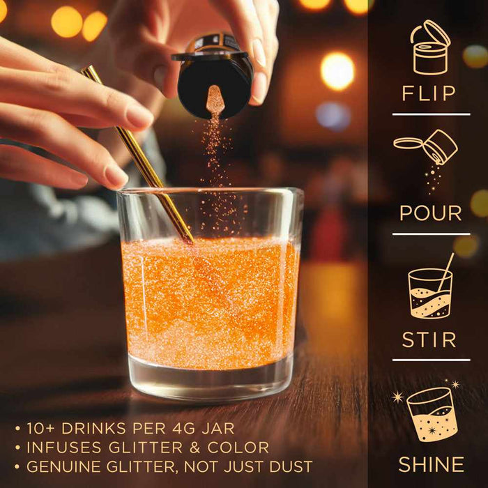 Orange Brew Glitter Wholesale | Bakell