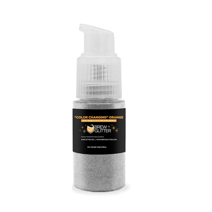 Buy Orange Color Changing Brew Glitter® Spray Pump | Bakell