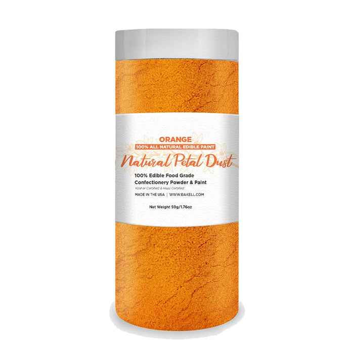 Orange All Natural Petal Dust | Edible Food Coloring Powder | Kosher | Bakell.com