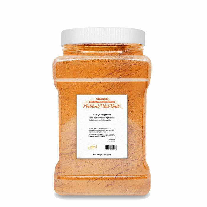 Orange All Natural Petal Dust | Edible Food Coloring Powder | Kosher | Bakell.com