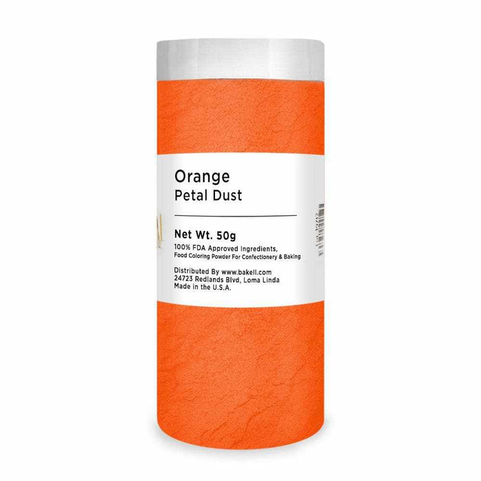 Orange Petal Dust is an Edible Food Coloring Powder | Bakell