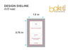 infographic for white label product design dimensions