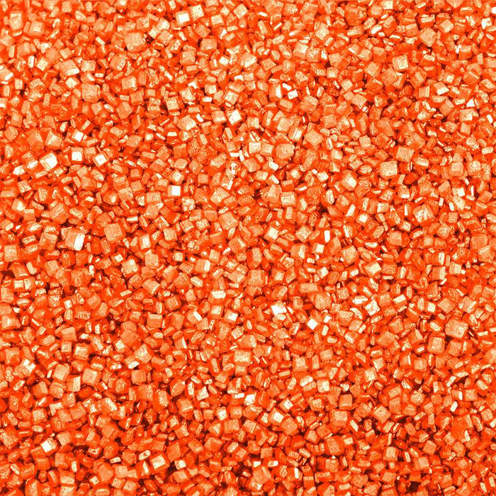 Orange cocktail sugar up close swatch
