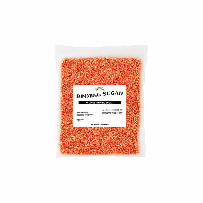 Orange cocktail sugar bag product shot