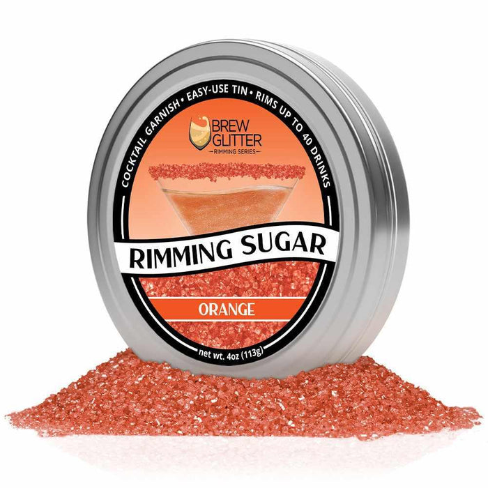 Orange Rimming Sugar | Wholesale-Wholesale_Rimming Sugar-bakell