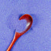 Pastel purple rainbow ultrafine iridescent craft glitter with a wooden spoon holding a small pile.