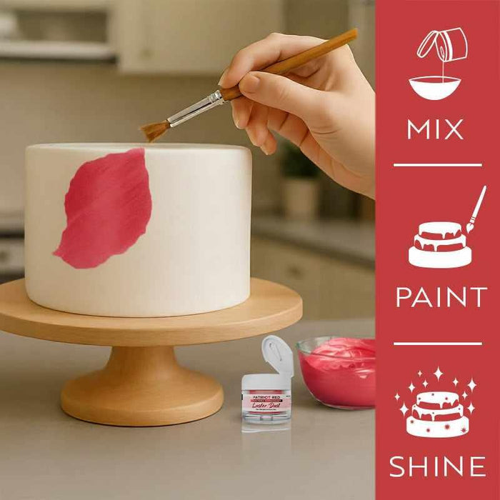 Patriot Red Luster Dust Private Label-Private Label_Luster Dust-bakell