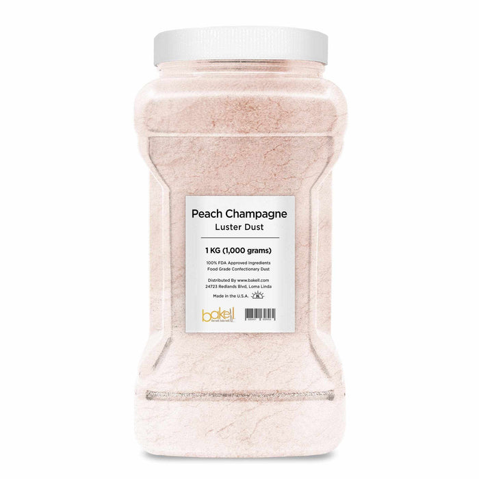 Peach Luster Dust | 100% Edible & Kosher Pareve | Wholesale | Bakell.com