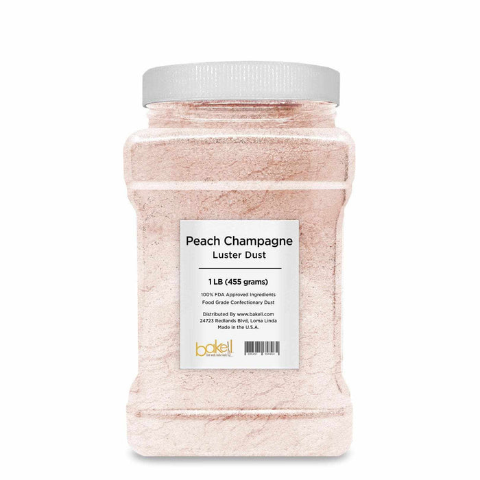 Edible Peach Luster Dust & Paint | FDA Approved Peach Dust | Bakell