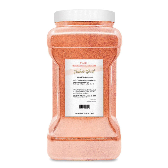 Peach Edible Tinker Dust | #1 Site for 100% Glitter | Bakell