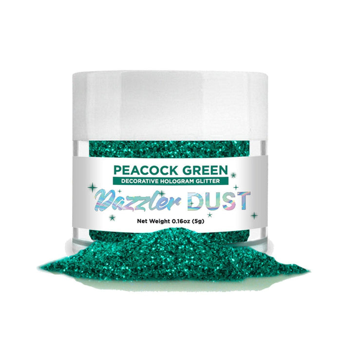 Peacock Green Decorating Dazzler Dust | Bakell® from Bakell.com