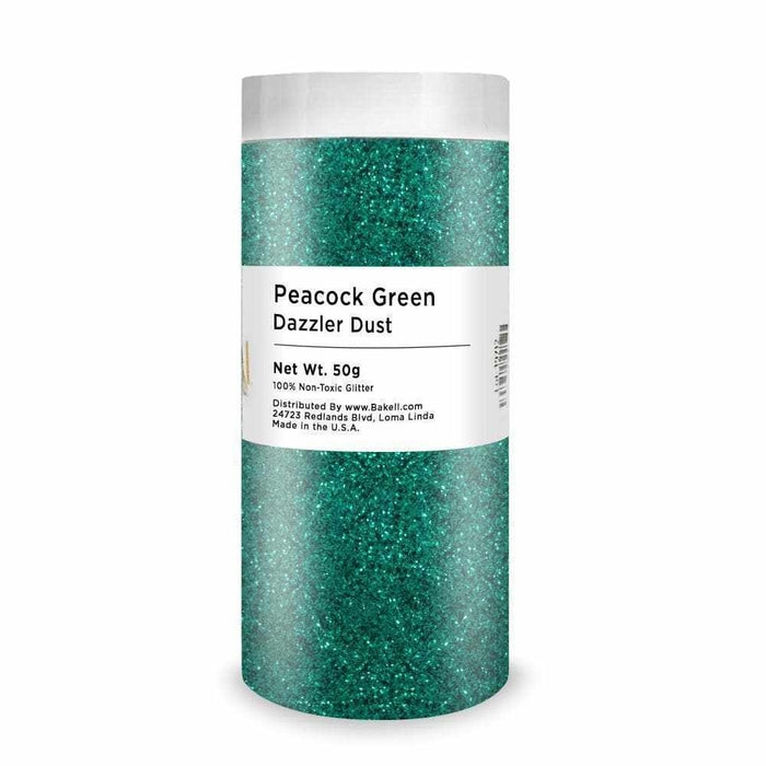 Peacock Green Decorating Dazzler Dust | Bakell® from Bakell.com