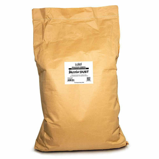 Peacock Green Ultrafine Metallic Craft Glitter Dazzler Dust | Bulk 44lb Bag | Premium Polyester Non-Toxic | Bakell-Bulk_Dazzler Dust-bakell