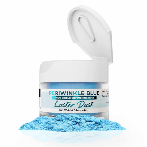 Periwinkle Blue Luster Dust 4 Gram Jar-Luster Dust_4G_Google Feed-bakell