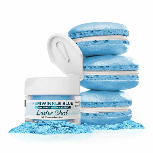 Periwinkle Blue Luster Dust Edible | Bakell-B2C_Luster Dust-bakell