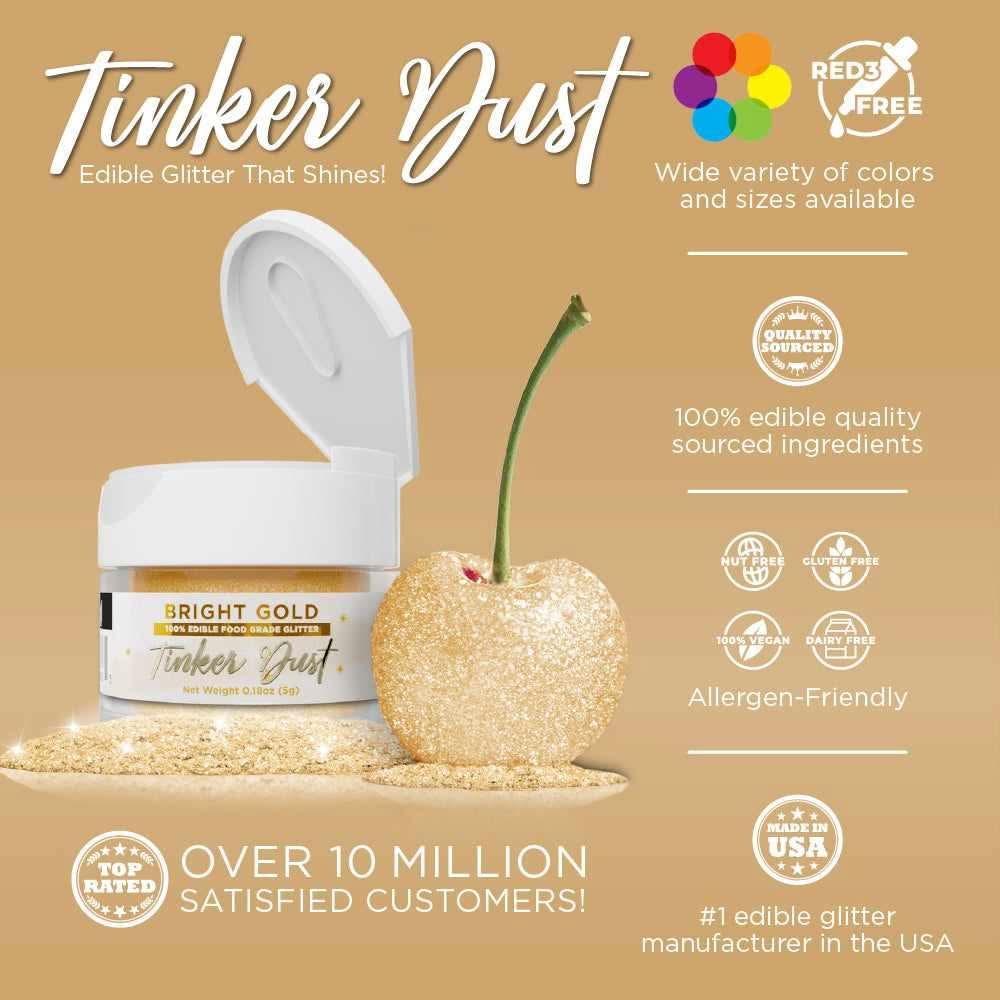 Bright Gold Tinker Dust® Glitter | Wholesale-Wholesale_Tinker Dust-bakell
