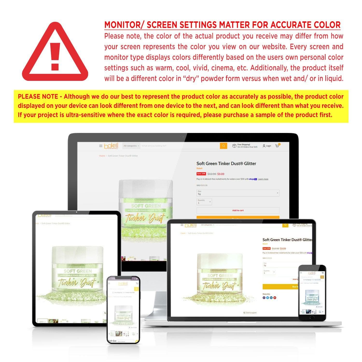 Wholesale Bright Gold Tinker Dust Glitter | Extra Glimmer | Bakell