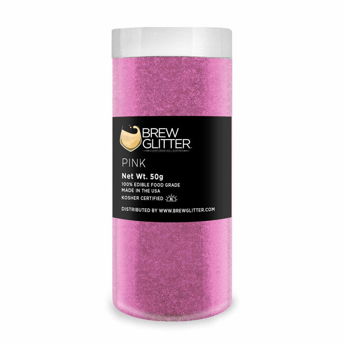 Pink Glitter for Coffee, Cappuccinos & Lattes | Bakell.com
