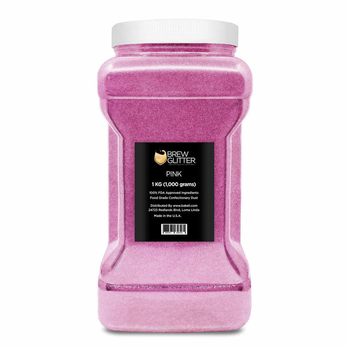 Pink Glitter for Coffee, Cappuccinos & Lattes | Bakell.com