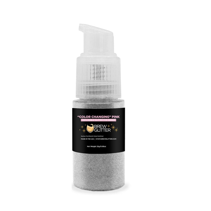 Pink Color Changing Edible Glitter Beverage Dust for Drinks | Bakell.com