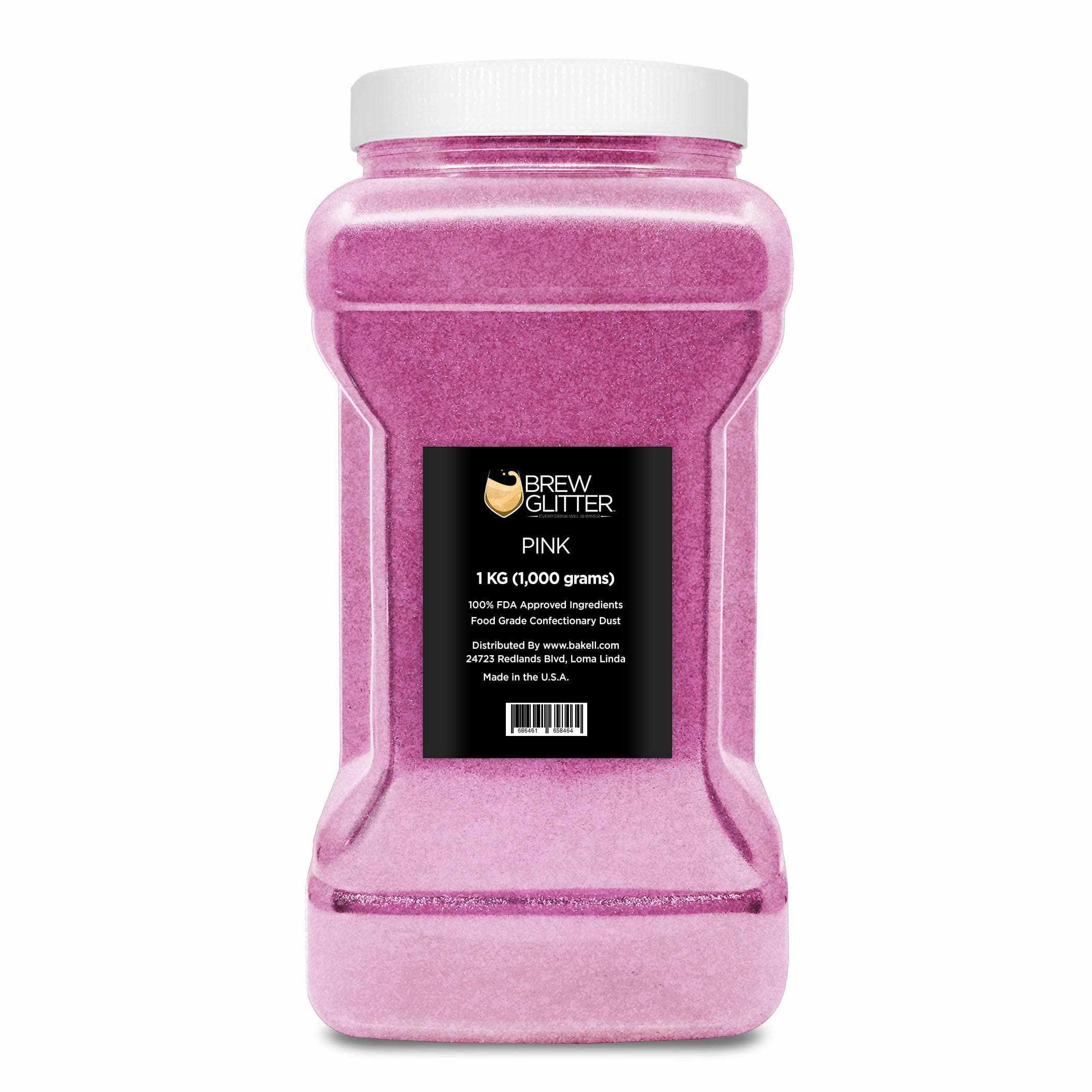 Pink Brew Glitter  | FDA Approved glitter  | Bakell