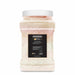1lb jar of pink iridescent edible Brew Glitter with a black label featuring holographic sparkle effects for beverages.