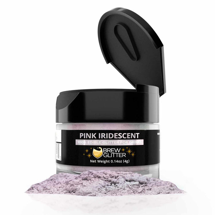 Pink Iridescent Glitter | Edible Beverage Glitters from Bakell | Bakell.com
