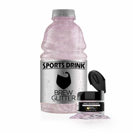Pink Iridescent Glitter |  Pink Glitter for Drinks | Bakell