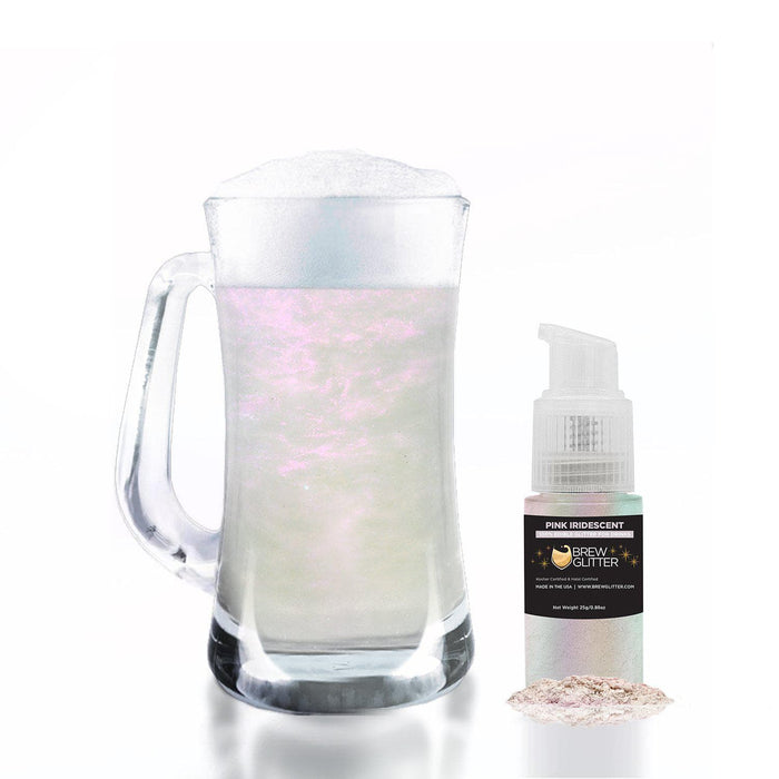 Pink Iridescent Brew Glitter Spray Pump Wholesale by the Case | Bakell.com