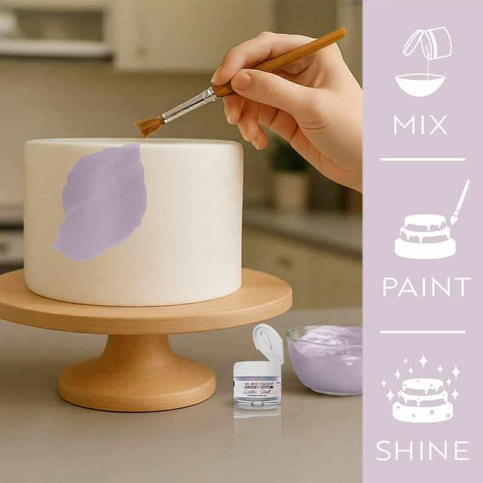 Pink Iridescent Luster Dust 4 Gram Jar-Google Feed_Luster Dust-bakell