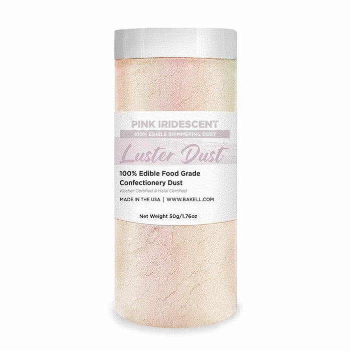 Pink Iridescent Luster Dust Pearlized Powder | Bakell