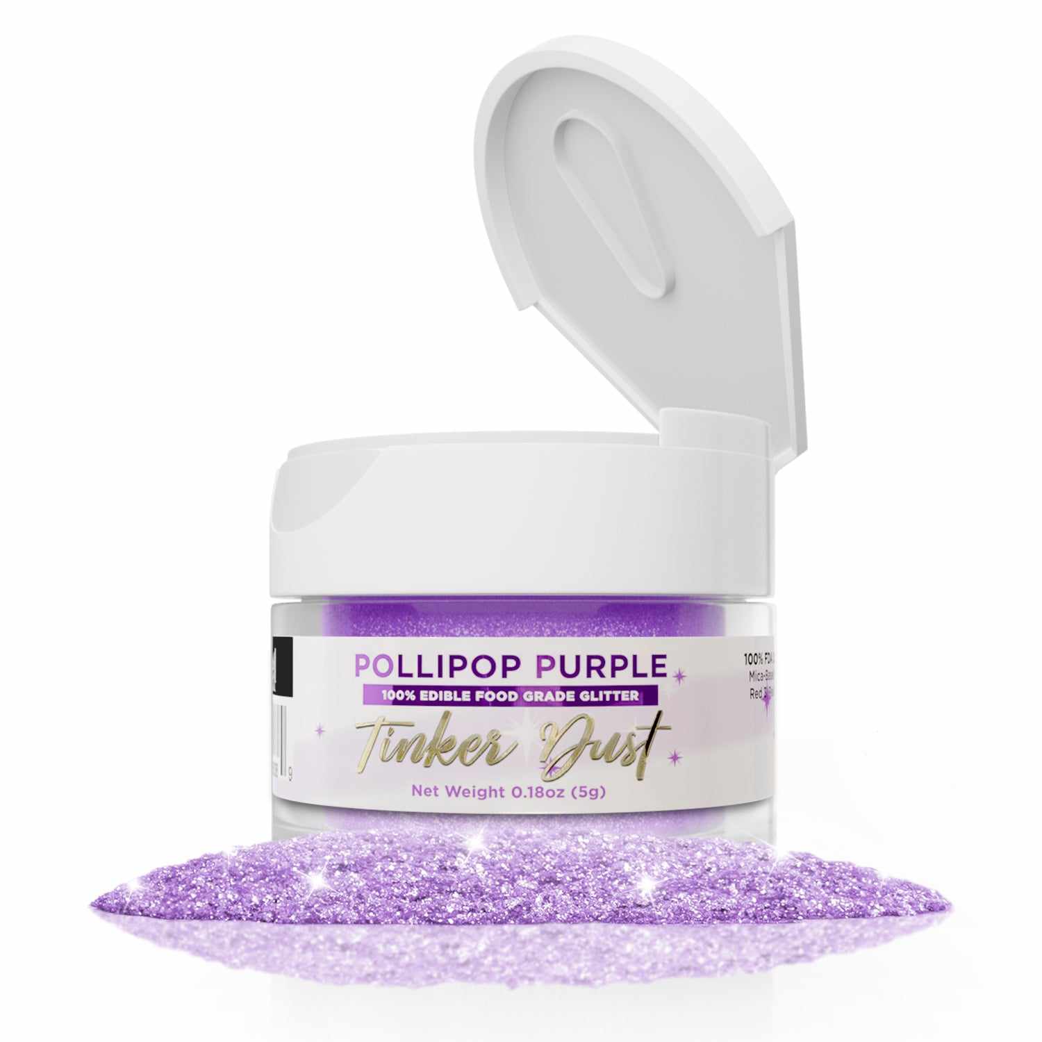 Pollipop Purple Edible Glitter | Tinker Dust®-Tinker Dust-bakell