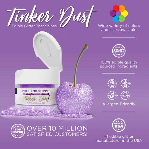 Pollipop Purple Tinker Dust® Glitter Wholesale-Wholesale_Tinker Dust-bakell