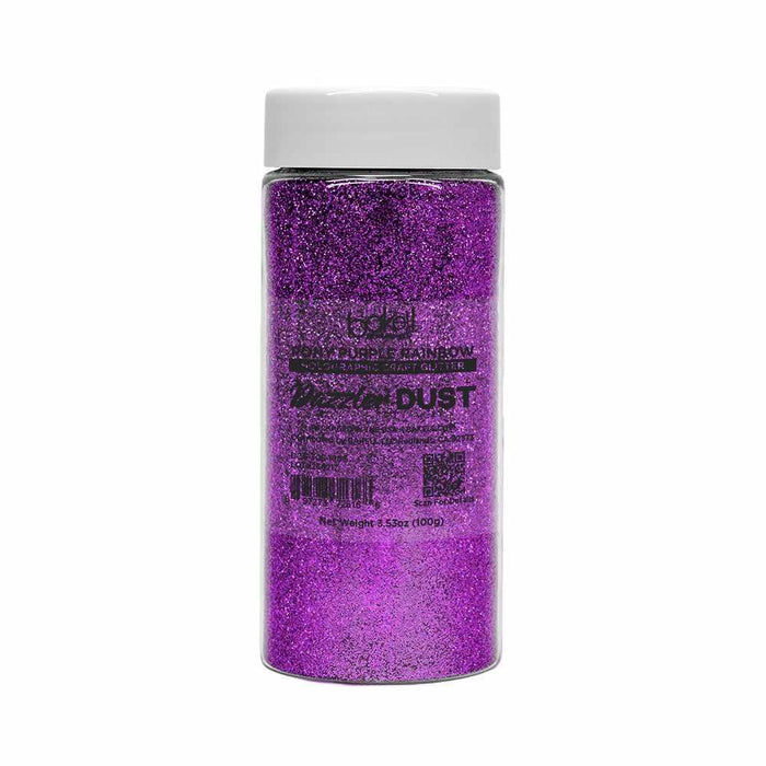 Pony Purple Rainbow Ultrafine Holographic Craft Glitter Dazzler Dust | Premium Polyester Non-Toxic | Bakell-B2C_Dazzler Dust-bakell
