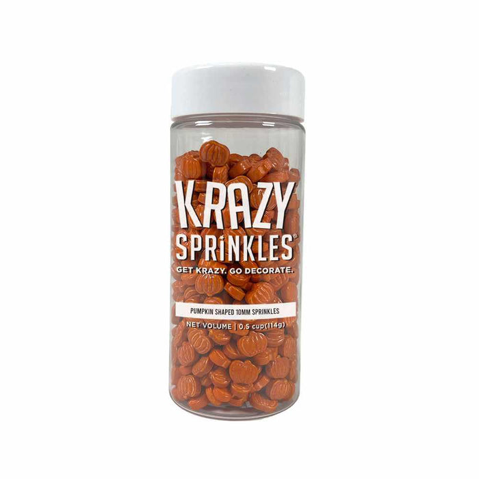 Pumpkin 10mm Shaped Sprinkles-Google Feed_Sprinkles-bakell