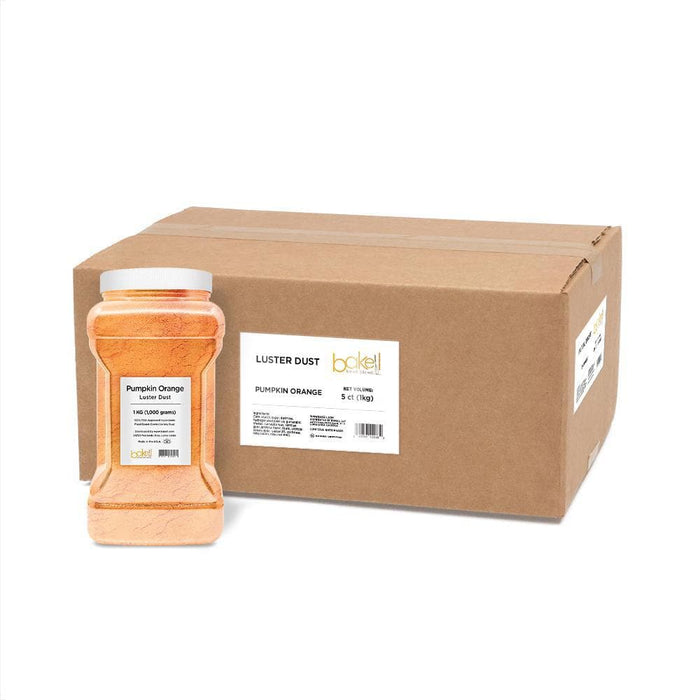 Pumpkin Orange Luster Dust Wholesale | Bakell