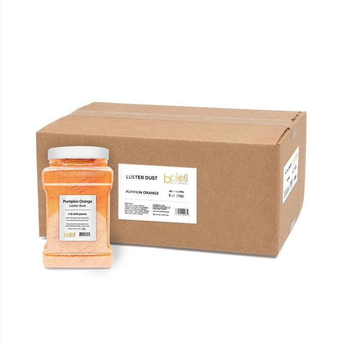 Pumpkin Orange Luster Dust Wholesale | Bakell