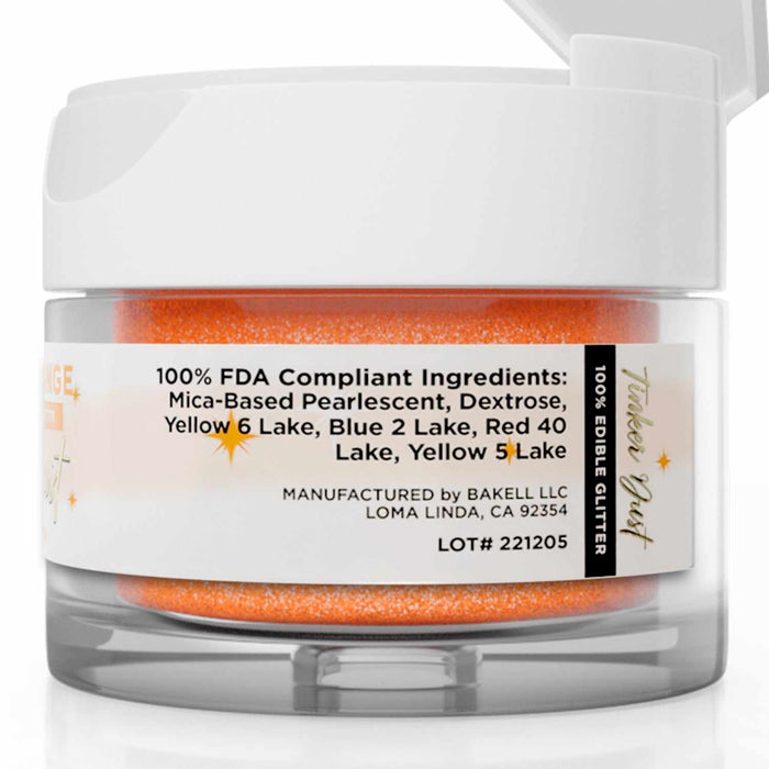 Pumpkin Orange Tinker Dust® Glitter Wholesale-Wholesale_Case_Tinker Dust-bakell