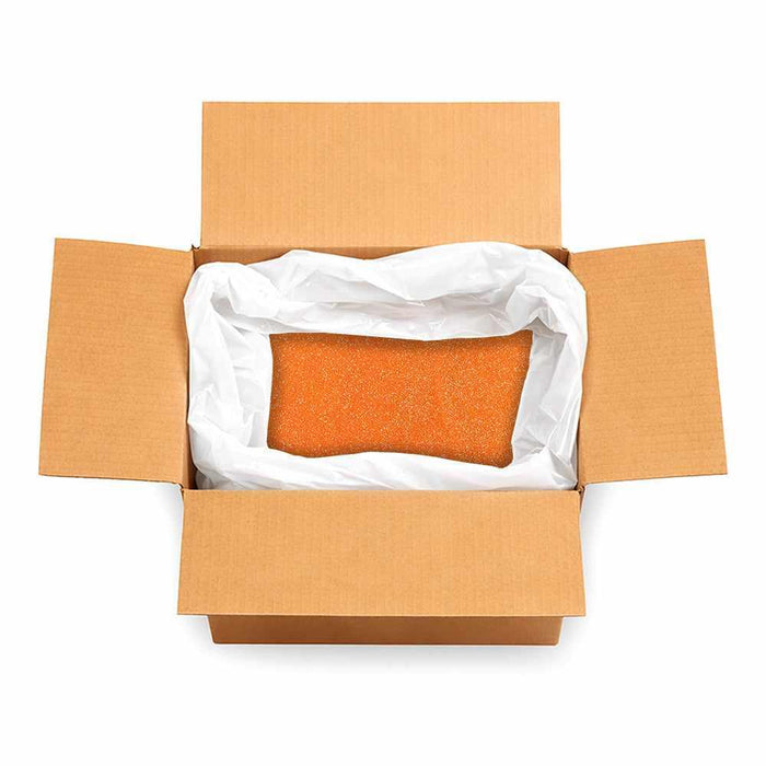 Pumpkin Orange Ultrafine Iridescent Craft Glitter Dazzler Dust | Bulk 44lb Bag | Premium Polyester Non-Toxic | Bakell-Bulk_Dazzler Dust-bakell