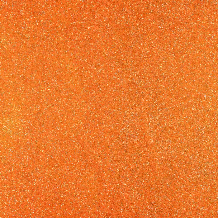 Pumpkin Orange Ultrafine Iridescent Craft Glitter Dazzler Dust, premium polyester non-toxic.