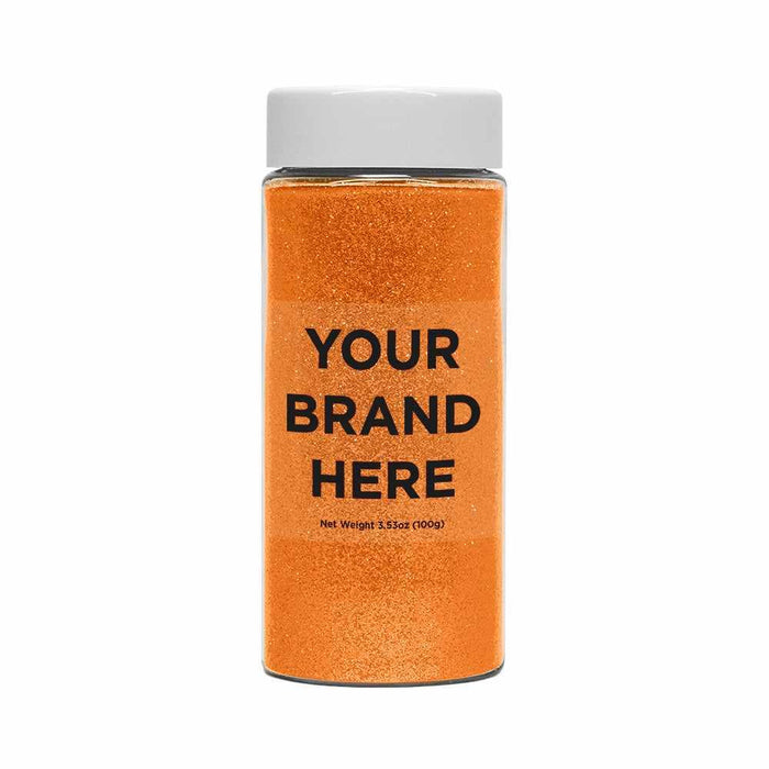 Pumpkin Orange Ultrafine Iridescent Craft Glitter Dazzler Dust | Private Label | Premium Polyester Non-Toxic | Bakell-Private Label_Dazzler Dust-bakell